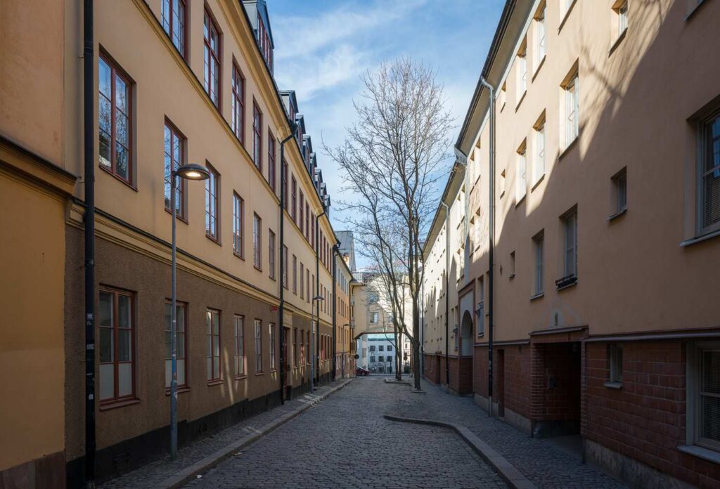 19. Fasad taktvattning till BRF Sundbyberg Storskogen